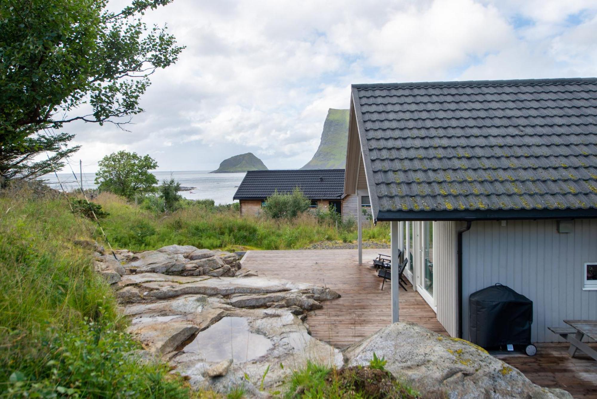 Haukland Beach Panorama Offersoya Екстер'єр фото